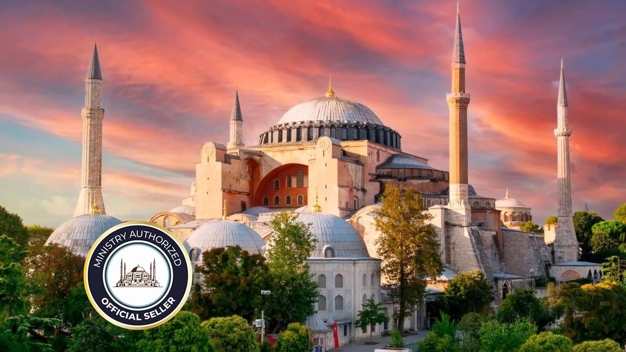 COMBO: Hagia Sophia Grand Mosque + Basilica Cistern + Topkapi Palace Tickets - main image