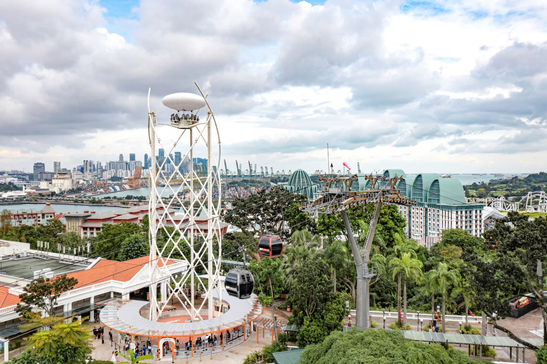SkyHelix Sentosa Ticket - Singapore's Highest Open-Air Panoramic Ride - main image