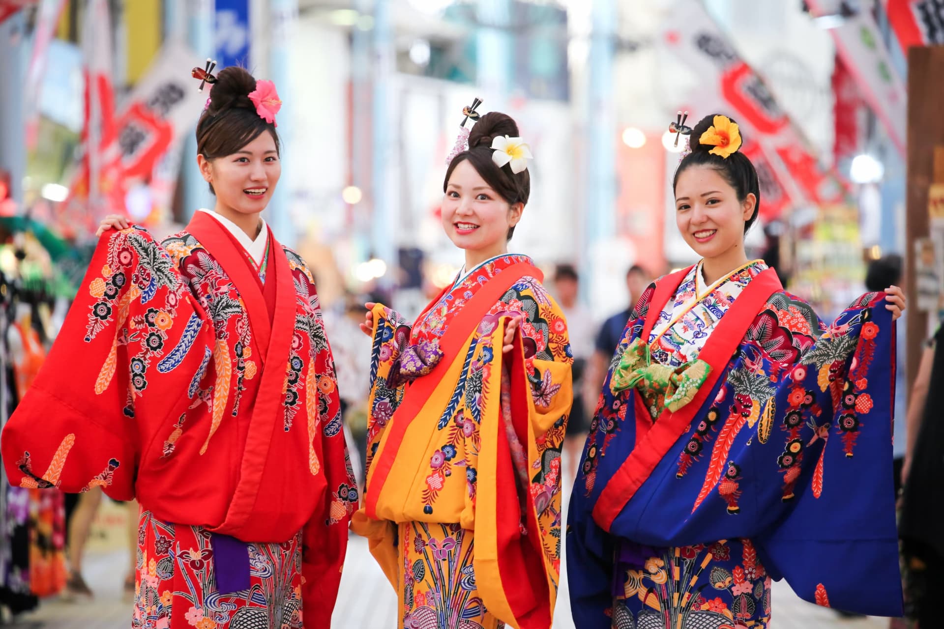 Kimono and Yukata Rental at Okinawa Chura Bijin Ryusou Studio - main image